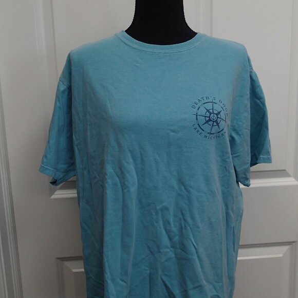 Lake Michigan Death's Door T shirt Size Medium - Picture 1 of 4